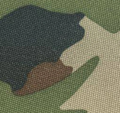 How camouflage printing is done for military clothing uniform?